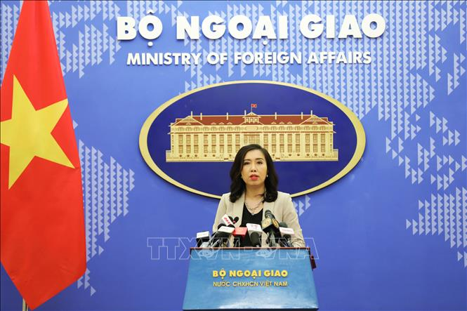 spokesperson vietnam welcomes countries stance on south china sea bien dong in line with intl law